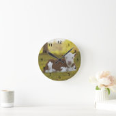 Horloge Ronde Calf Repose (Maison)