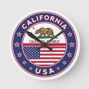 Horloge Ronde Californie