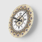 Horloge Ronde Calligraphie  (Angle)