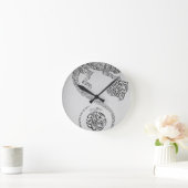 Horloge Ronde Calligrpahy arabe (Maison)