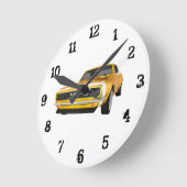 Horloge Ronde Camaro SS : Wall Clock (Angle)