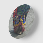 Horloge Ronde Camel on the toes (Angle)