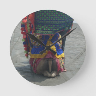Horloge Ronde Camel on the toes