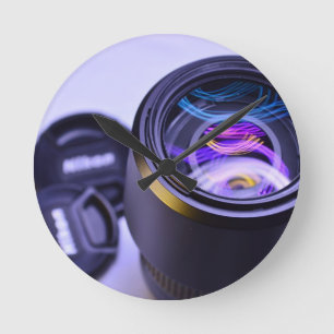 Horloge Ronde Caméra photo Nikon