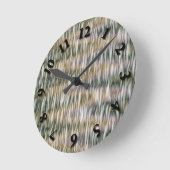 Horloge Ronde Camion de neige de l'Arctique (Angle)