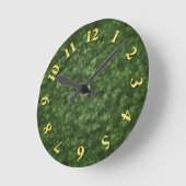 Horloge Ronde Camion Green Hedge (Angle)