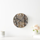 Horloge Ronde Camo Camouflage Hunting Real Tree Hunt Wall Clock (Maison)