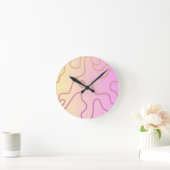 Horloge Ronde camouflage (Maison)