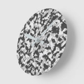 Horloge Ronde camouflage (Angle)