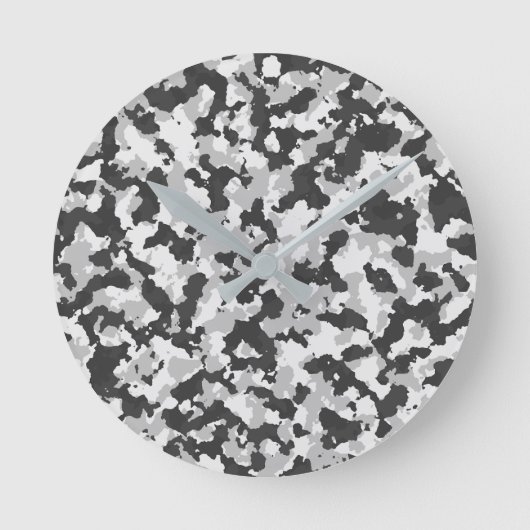 Horloge Ronde camouflage (Recto)