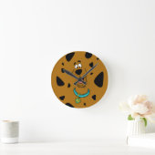 Horloge Ronde Camouflage Scooby-Doo (Maison)