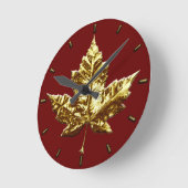 Horloge Ronde Canada Clock (Angle)