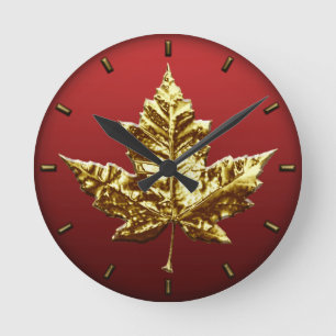 Horloge Ronde Canada Clock