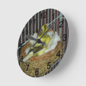 Horloge Ronde Canari (Angle)
