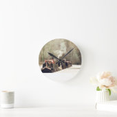 HORLOGE RONDE CANAUX (Maison)