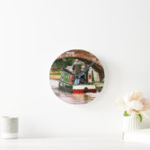 HORLOGE RONDE CANAUX (Maison)