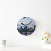 Horloge Ronde Cancinnati Skyline (Maison)