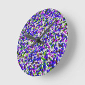 Horloge Ronde Candy Balls (Angle)