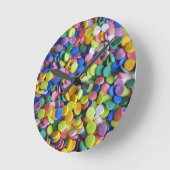 Horloge Ronde Candy Dots 2 (Angle)