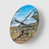 Horloge Ronde Canons à Gettysburg (Angle)