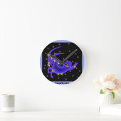 Horloge Ronde Capricorne (Maison)