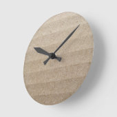 Horloge Ronde Cardboard (Angle)
