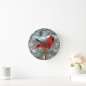 Horloge Ronde Cardinal rouge (Maison)