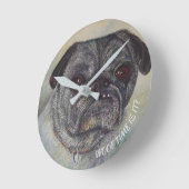 HORLOGE RONDE CARLIN PLAYFUL ET CUIT (Angle)