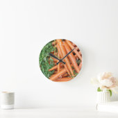 HORLOGE RONDE CAROTTE (Maison)