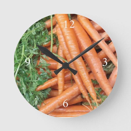 HORLOGE RONDE CAROTTE (Recto)