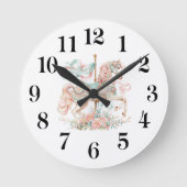 Horloge Ronde Carousel Horse (Recto)