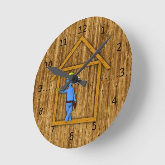 Horloge Ronde Carpentier (Angle)