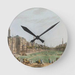 Horloge Ronde Carré de principal au Caire grand, avec Murad Bey