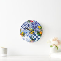 Carreaux bleus, Sicilien, majolica, art de la mosa