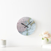 HORLOGE RONDE CARTE : L'ASIE DE L'EST, 1907 (Maison)