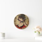 Horloge Ronde Carte postale française (Maison)