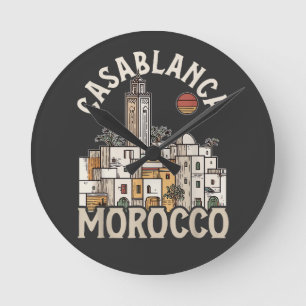 Horloge Ronde casablanca maroc
