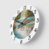 Horloge Ronde Cascade (Angle)