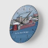 Horloge Ronde Cason J. Callaway Soo clock (Angle)