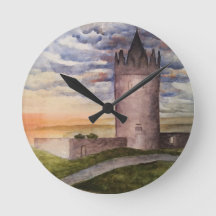 Castle irlandais aquarelle peinture numérique