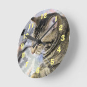 Horloge Ronde Cat (Angle)