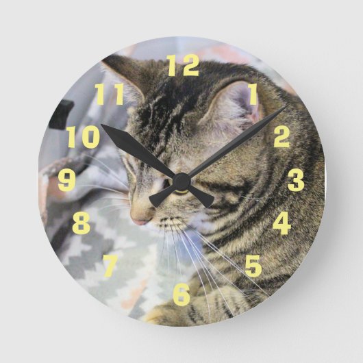Horloge Ronde Cat (Recto)