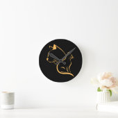 Horloge Ronde Cat Lover (Maison)