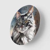 Horloge Ronde Cat numérique 765 (Angle)
