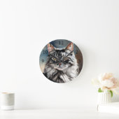 Horloge Ronde Cat numérique 765 (Maison)