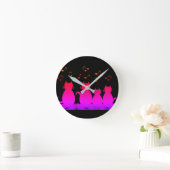 Horloge Ronde caterwauling (Maison)