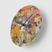 Horloge Ronde Cats (Angle)