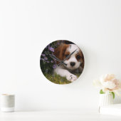 Horloge Ronde Cavalier King Charles Spaniel (Maison)