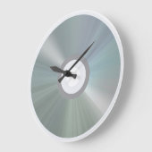 Horloge ronde CD/DVD (Angle)