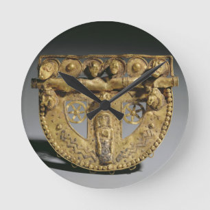 Horloge Ronde Ceinture avec décoration granulée, Orientaliz